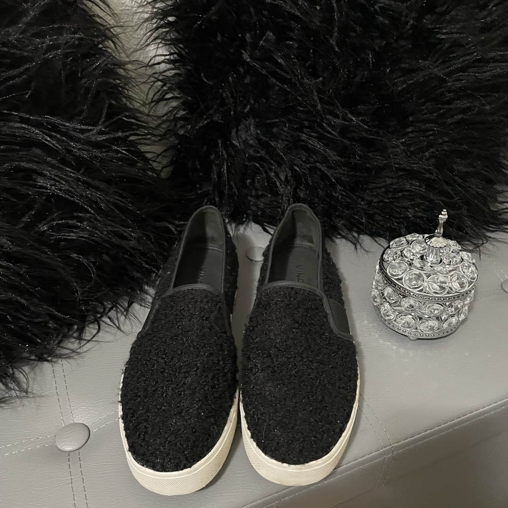 Vince shearling Blair sneaker 8.5 women’s